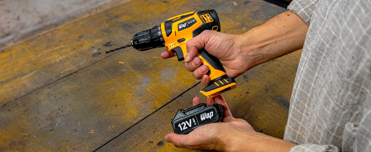 PARAFUSADEIRA E FURADEIRA WAP BPF 12K3