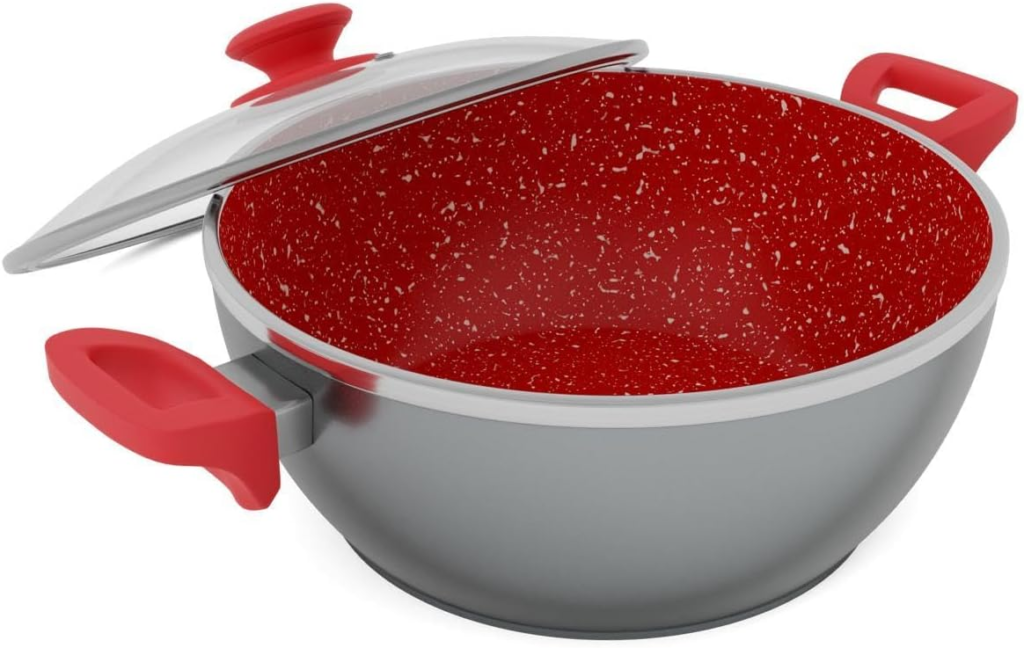 Panela Philco PPN24A Redstone com Tampa de Vidro 4,6L