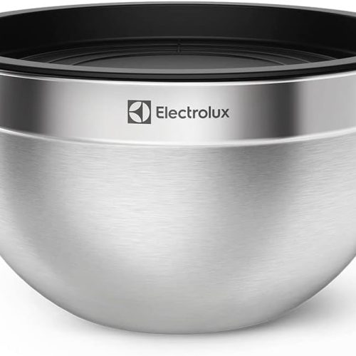 Conjunto de Bowls Tigelas de Inox com Tampa Plástica Electrolux, 
