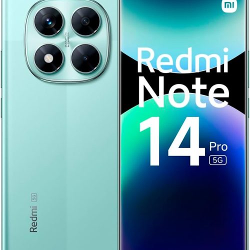 Smartphone Xiaomi Redmi Note 14 Pro 5G Coral Green (Verde) 8GB RAM 256GB ROM NFC